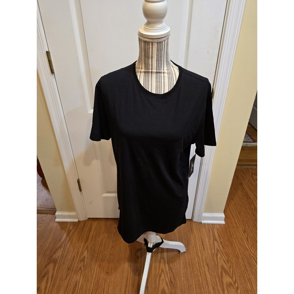 New Buttercloth Men’s Pocket T Shirt Icy Cotton Black Super Soft Size Medium